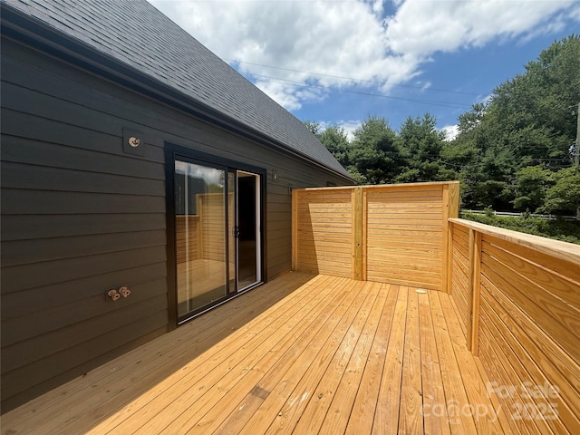 798 Country Club Dr, Waynesville, NC 28786 - view of wooden deck
