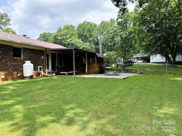 136 Christopher Rd, Marion, NC 28752 - view of yard featuring a patio