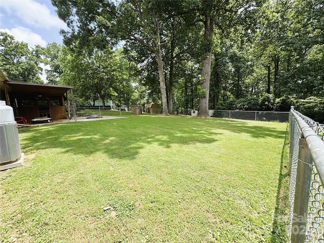 136 Christopher Rd, Marion, NC 28752 - view of yard featuring an outdoor structure