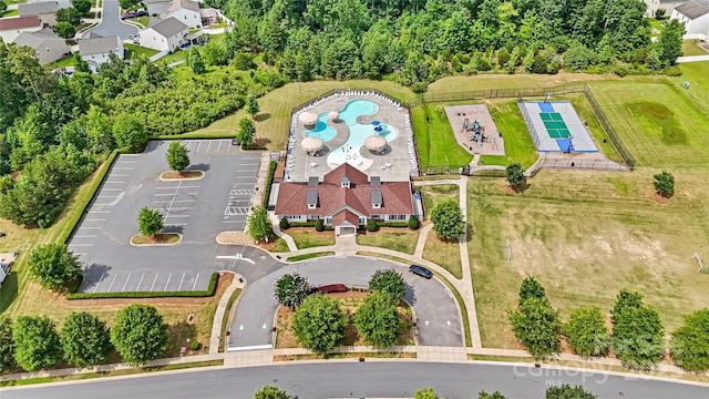 8400 Empress Ct, Charlotte, NC 28227 - view of property location featuring a pool