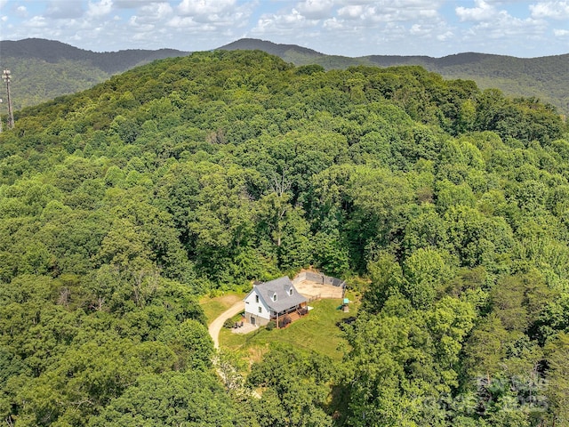 31 Rory Phillips Vw, Candler, NC 28715 - aerial view of property and surrounding area with a forest and a mountainous background