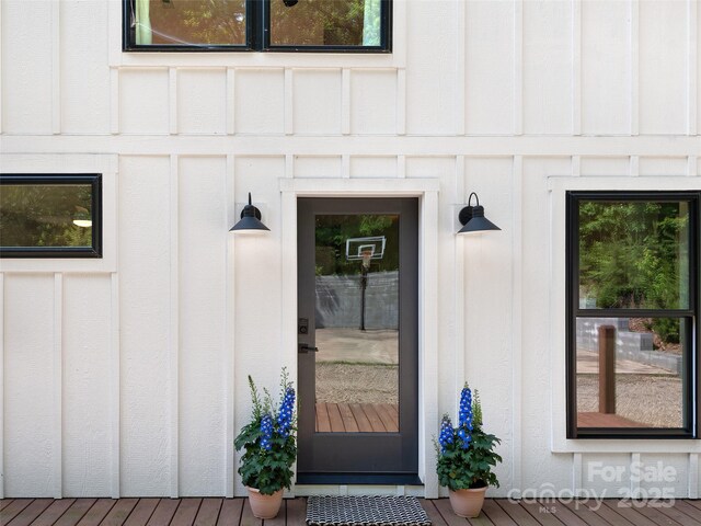 31 Rory Phillips Vw, Candler, NC 28715 - view of exterior entry with board and batten siding