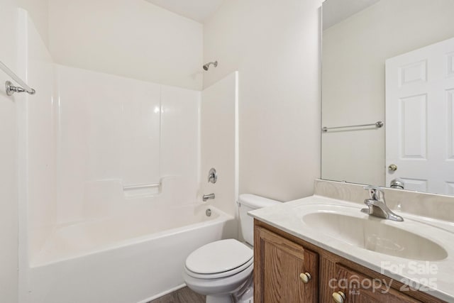 5002 Abode Lily Ln, Charlotte, NC 28227 - bathroom with vanity and  shower combination