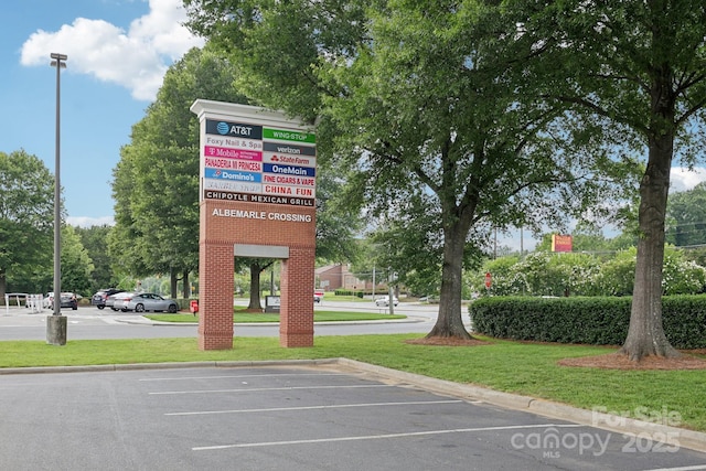 5002 Abode Lily Ln, Charlotte, NC 28227 - exterior view of a parking lot