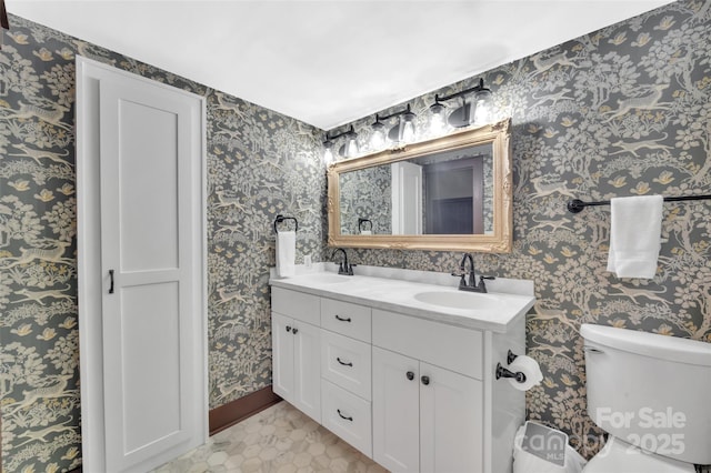 55 Toxaway Shrs Unit 14, Lake Toxaway, NC 28747 - bathroom featuring double vanity and tile patterned flooring