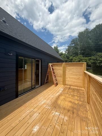 808 Country Club Dr, Waynesville, NC 28786 - view of wooden deck