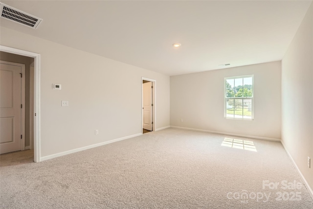 2118 Columbidae Ln, Gastonia, NC 28052 - spare room with light carpet and recessed lighting