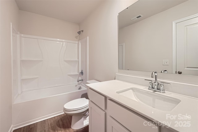 2118 Columbidae Ln, Gastonia, NC 28052 - full bath featuring vanity, wood finished floors, and shower / tub combination