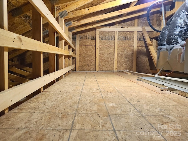1195 Winding Creek Rd, Salisbury, NC 28146 - view of unfinished attic