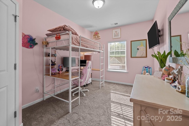 229 Cramerton Mills Parkway, Cramerton, NC 28032 - carpeted bedroom with an office area and baseboards