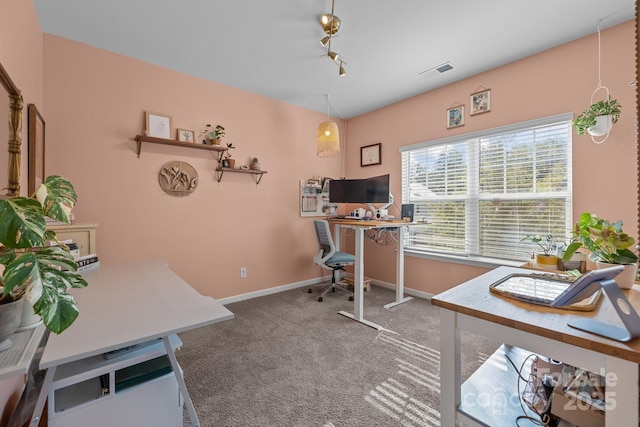 229 Cramerton Mills Parkway, Cramerton, NC 28032 - carpeted office featuring baseboards