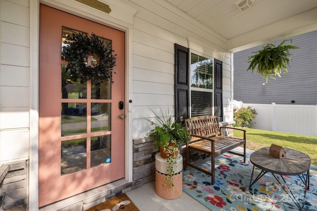 229 Cramerton Mills Parkway, Cramerton, NC 28032 - entrance to property featuring a porch