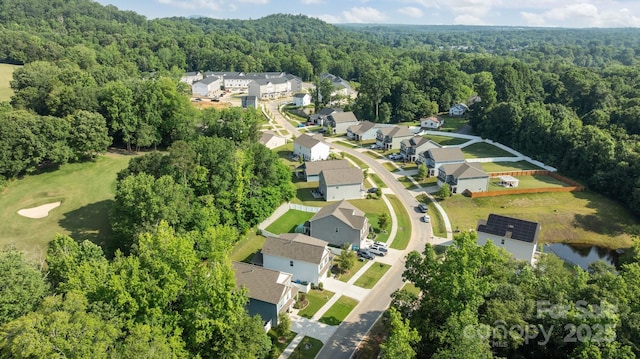 229 Cramerton Mills Parkway, Cramerton, NC 28032 - view of property location with a heavily wooded area and nearby suburban area
