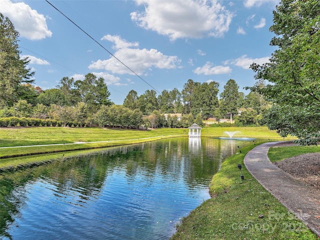 306 Croydon Dr, Hendersonville, NC 28791 - water view featuring a tree filled landscape