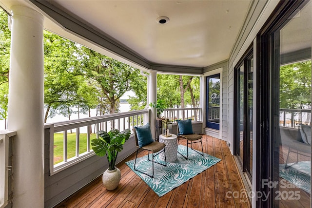 303 NW Dr, Davidson, NC 28036 - view of wooden terrace