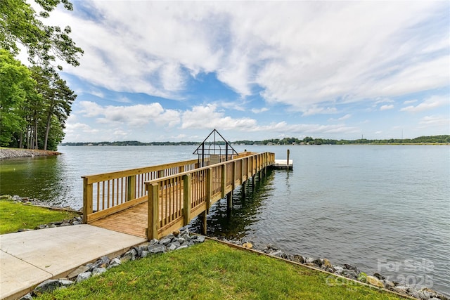303 NW Dr, Davidson, NC 28036 - dock with a water view