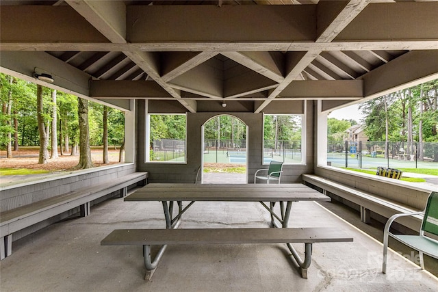 303 NW Dr, Davidson, NC 28036 - view of patio / terrace