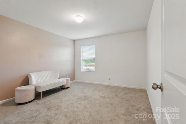 4013 Southern Pine Dr, Mount Holly, NC 28120 - living area with carpet flooring and baseboards