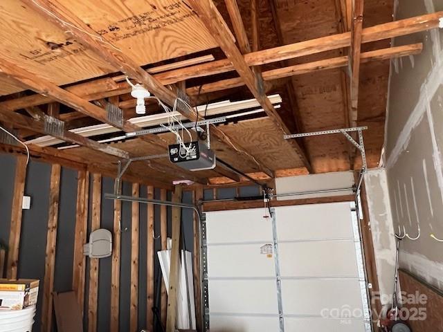 12378 Swan Wings Pl, Huntersville, NC 28078 - garage with a garage door opener