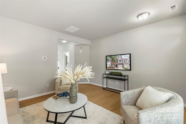 10225 Alexander Martin Ave, Charlotte, NC 28277 - living room with wood finished floors and baseboards