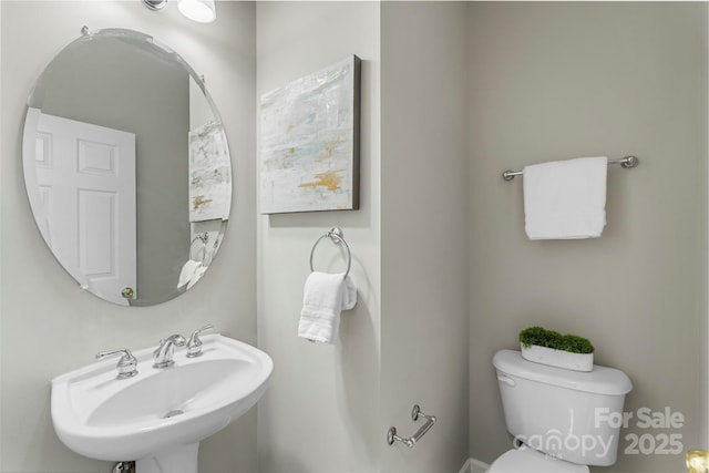 10225 Alexander Martin Ave, Charlotte, NC 28277 - half bath with a sink and toilet