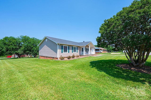 2031 36th St NE, Hickory, NC 28601 - single story home with a front yard and crawl space