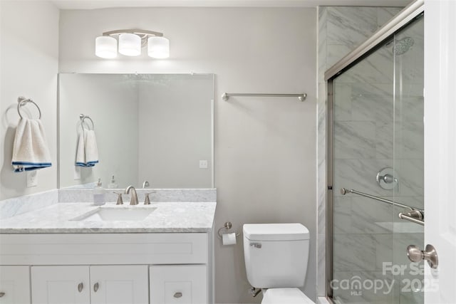4410 Burgin St, Kannapolis, NC 28081 - full bathroom with vanity and a shower stall
