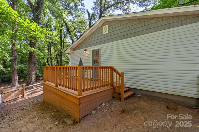 4410 Burgin St, Kannapolis, NC 28081 - view of deck