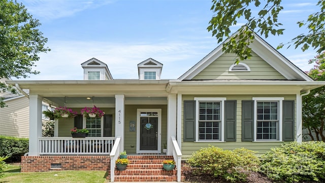 4115 Birkshire Hts, Fort Mill, SC 29708 - view of front of property with covered porch