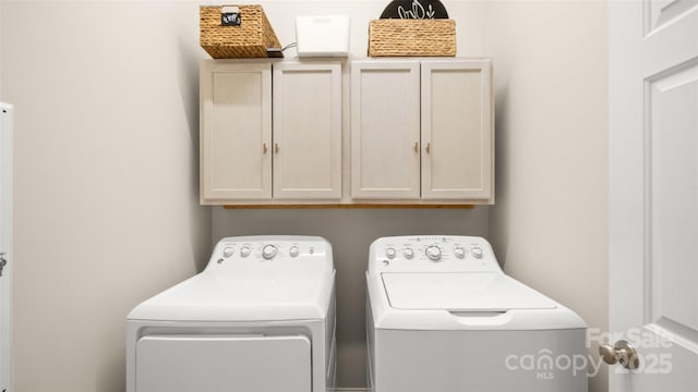 4115 Birkshire Hts, Fort Mill, SC 29708 - laundry room featuring washer and clothes dryer and cabinet space