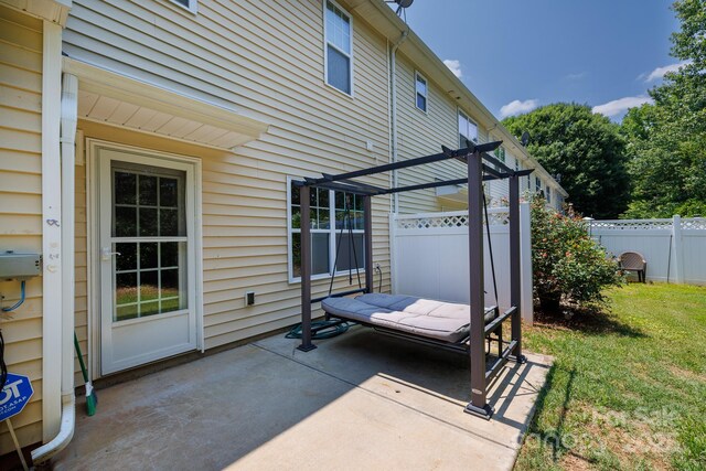 2180 Shady Pond Dr, Clover, SC 29710 - view of patio with a pergola