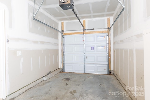 2180 Shady Pond Dr, Clover, SC 29710 - garage with a garage door opener