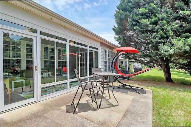 8722 Heron Glen Dr, Charlotte, NC 28269 - view of patio