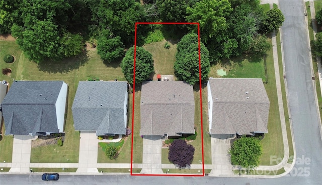 8722 Heron Glen Dr, Charlotte, NC 28269 - bird's eye view