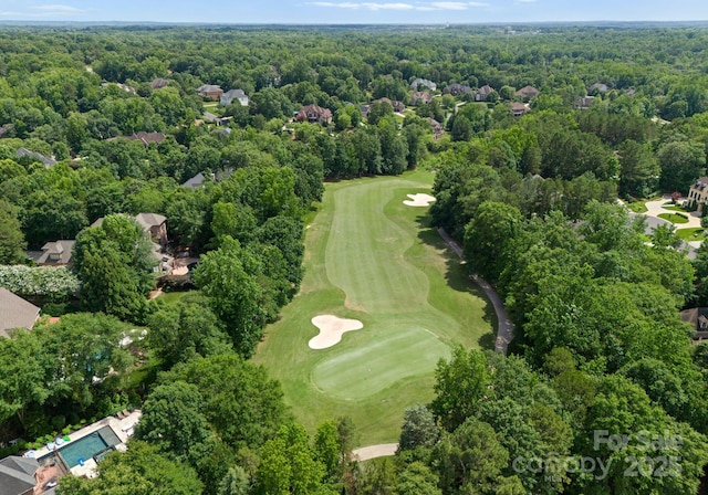 1108 Shinnecock Ln, Waxhaw, NC 28173 - view of property location featuring a local golf course and a heavily wooded area