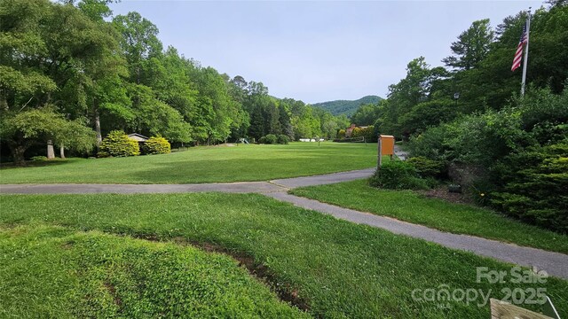 212 Riva Ridge Dr, Fairview, NC 28730 - surrounding community featuring a yard
