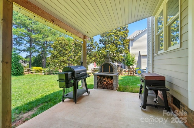 129 N Audubon Ave, Mooresville, NC 28117 - view of patio with grilling area
