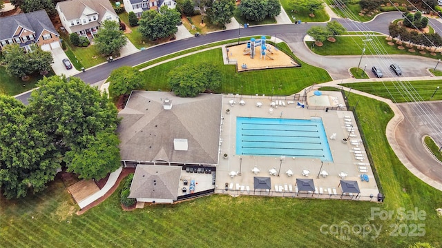 129 N Audubon Ave, Mooresville, NC 28117 - drone / aerial view