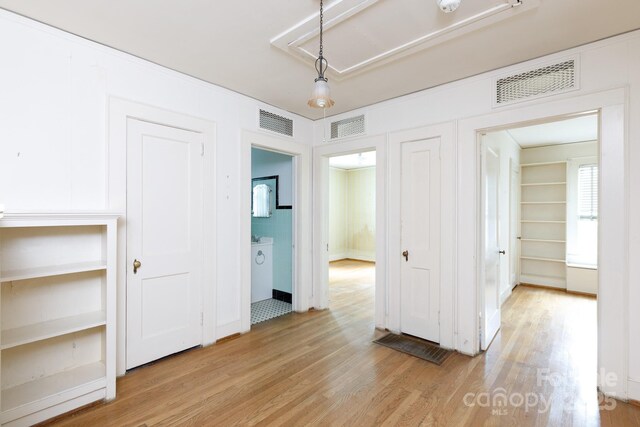 761 Milton Ave, Rock Hill, SC 29730 - unfurnished bedroom with light wood-type flooring