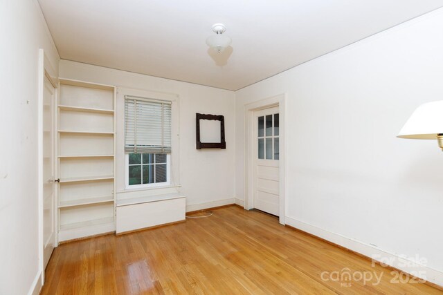 761 Milton Ave, Rock Hill, SC 29730 - spare room featuring light wood finished floors and baseboards