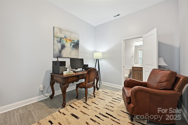 10022 Wayfair Meadow Ct, Charlotte, NC 28277 - office featuring baseboards