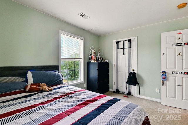 1134 Plaza Walk Dr, Charlotte, NC 28215 - carpeted bedroom with baseboards