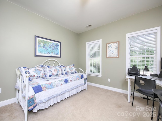 155 Culpeze Rd, Mooresville, NC 28117 - carpeted bedroom with baseboards and a desk
