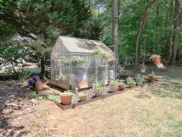 155 Culpeze Rd, Mooresville, NC 28117 - view of greenhouse featuring a yard