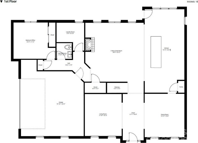 155 Culpeze Rd, Mooresville, NC 28117 - view of room layout