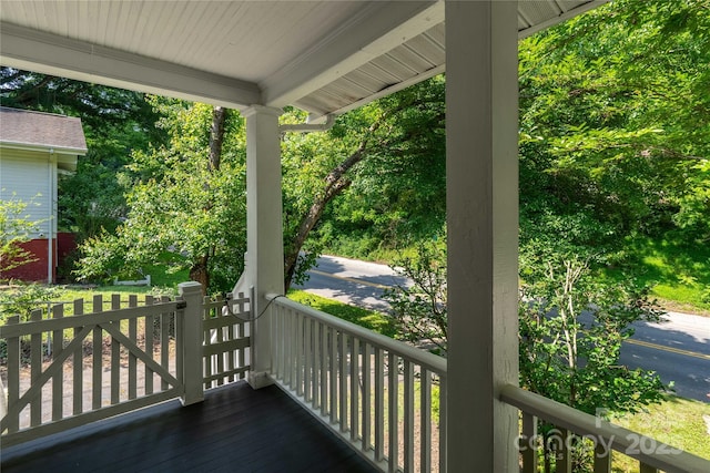6 Wood Ave, Asheville, NC 28803 - view of porch