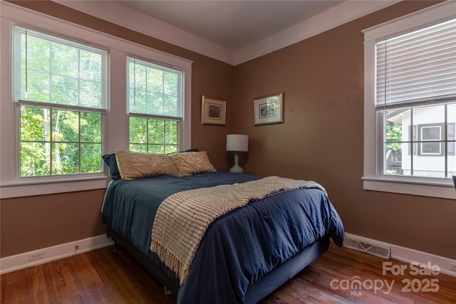 6 Wood Ave, Asheville, NC 28803 - bedroom featuring baseboards and wood finished floors