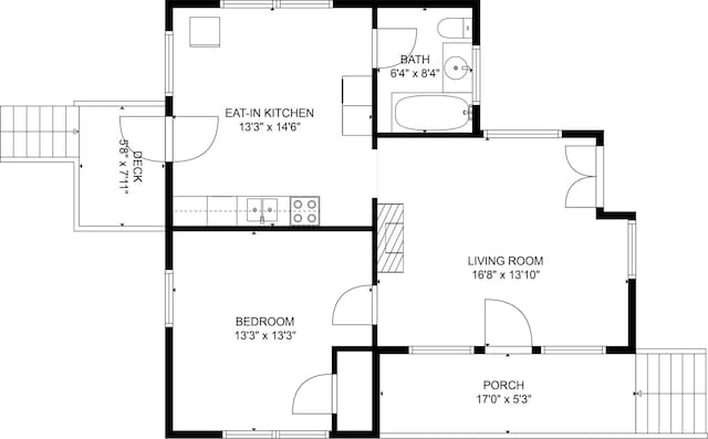 6 Wood Ave, Asheville, NC 28803 - room layout