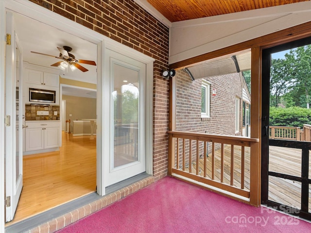 5104 Top Seed Ct, Charlotte, NC 28226 - view of unfurnished sunroom
