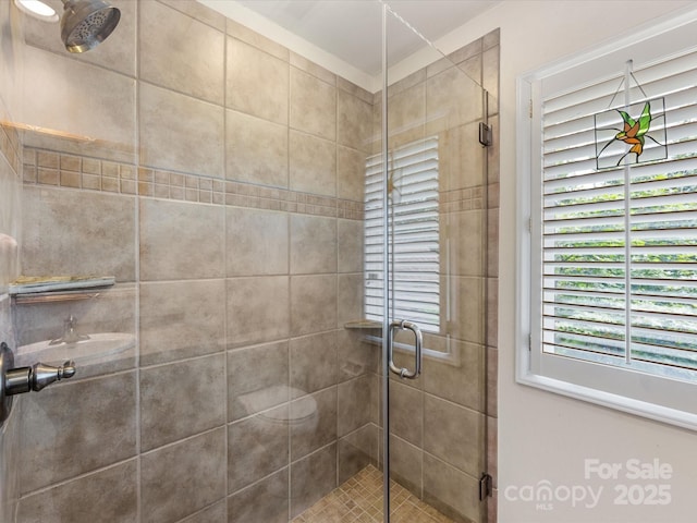 5104 Top Seed Ct, Charlotte, NC 28226 - bathroom featuring a shower stall